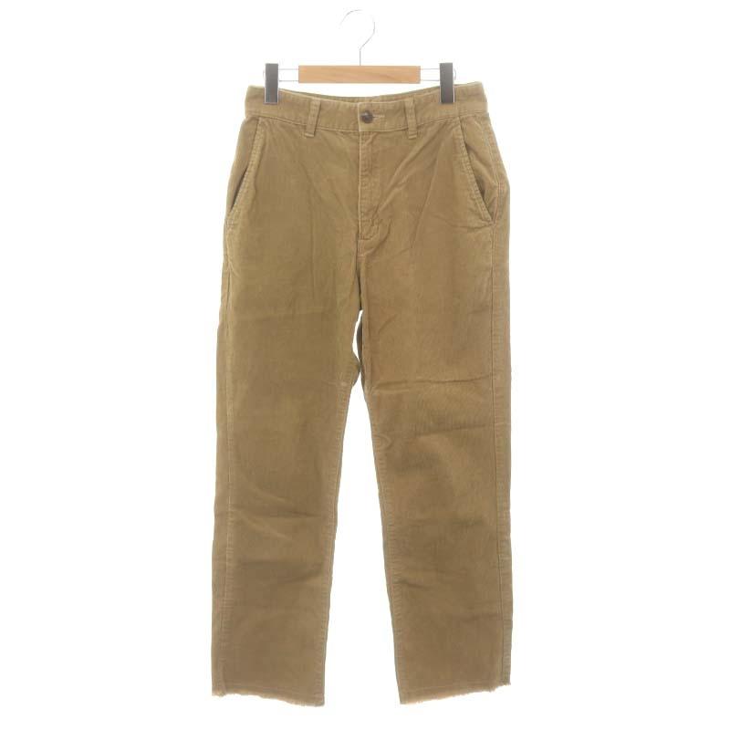 プラージュ Plage 3/8 per plage コーデュロイパンツ ストレート