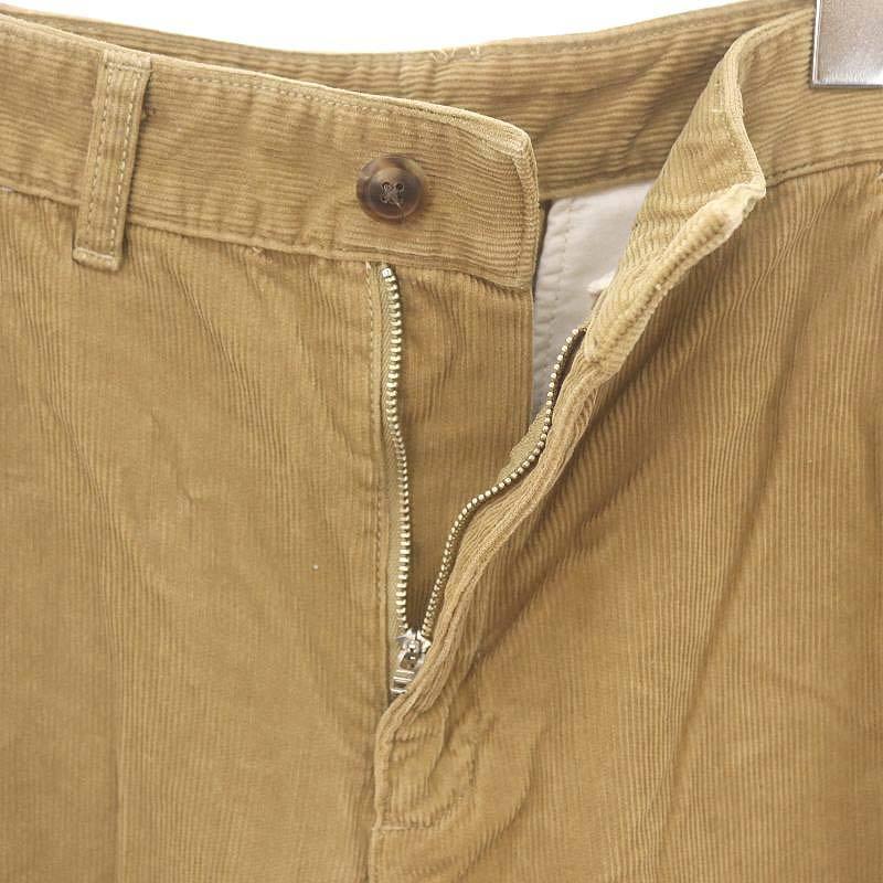 プラージュ Plage 3/8 per plage コーデュロイパンツ ストレート 