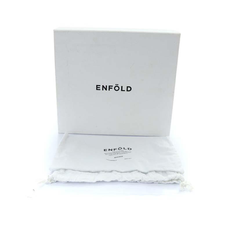 エンフォルド ENFOLD ソックスブーツ ショート チャンキーヒール 