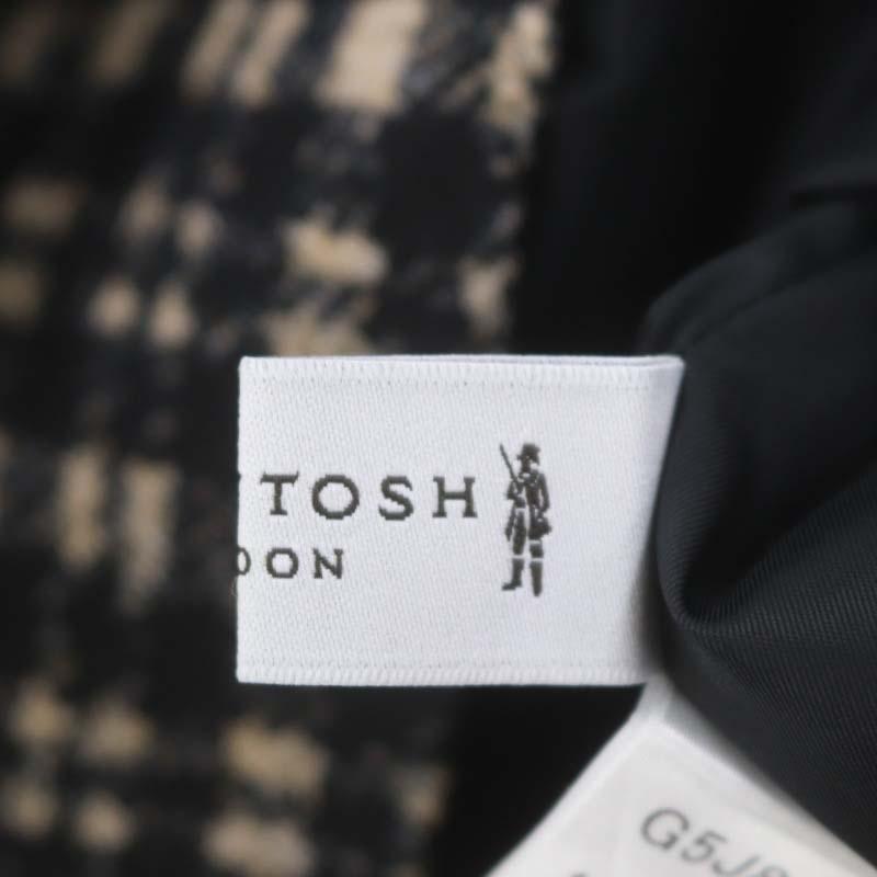 ☆美品☆マッキントッシュロンドンシャツワンピースサイズ38 ネイビー