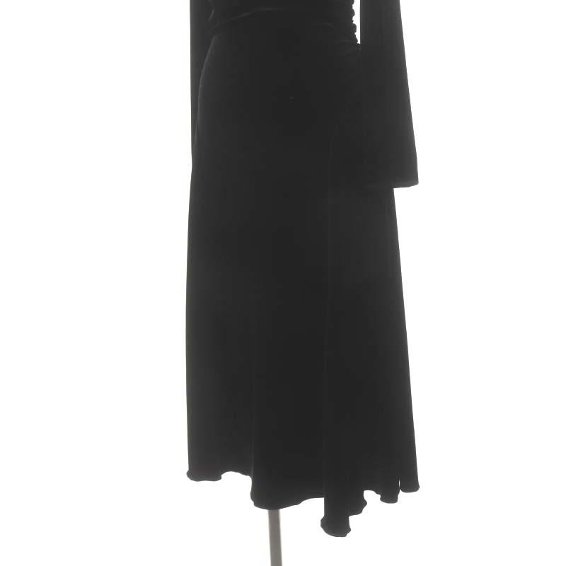 フォクシーニューヨーク FOXEY NEW YORK ベロア ボートネックフレア 