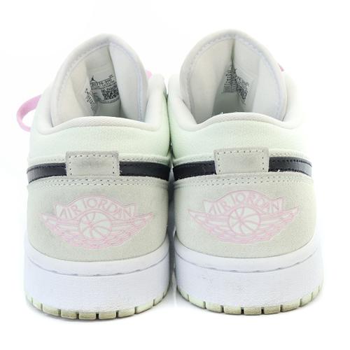 ナイキ NIKE ウィメンズ エアジョーダン 1 ロー SE WMNS AIR JORDAN 1 LOW  BARELY GREEN スニーカー レザー 25cm 黄緑 グリーン CZ0776-30｜vectorpremium｜06