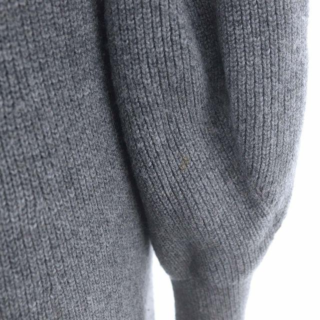 アナイ ANAYI 21SSラクーンウールカタアゼパフスリーブワンピース 