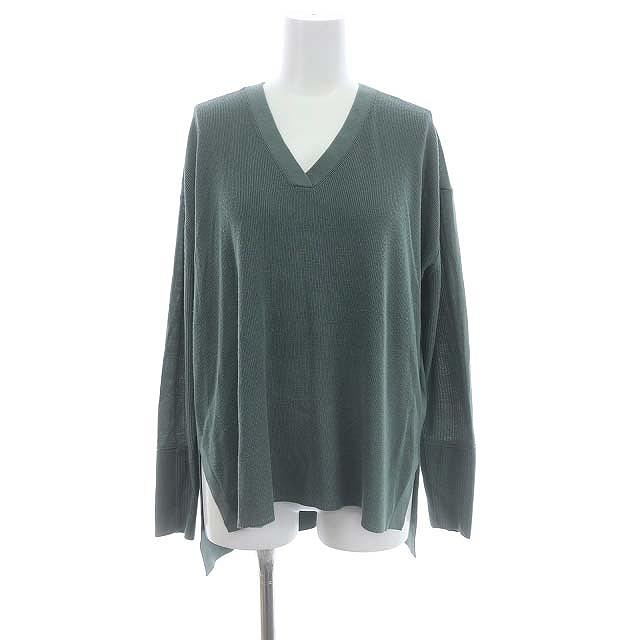 セオリーリュクス theory luxe 22AW Norfolk Nika Vネックニットプル 