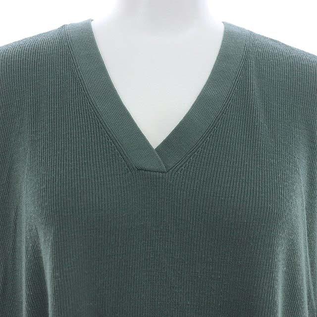 セオリーリュクス theory luxe 22AW Norfolk Nika Vネックニットプル 