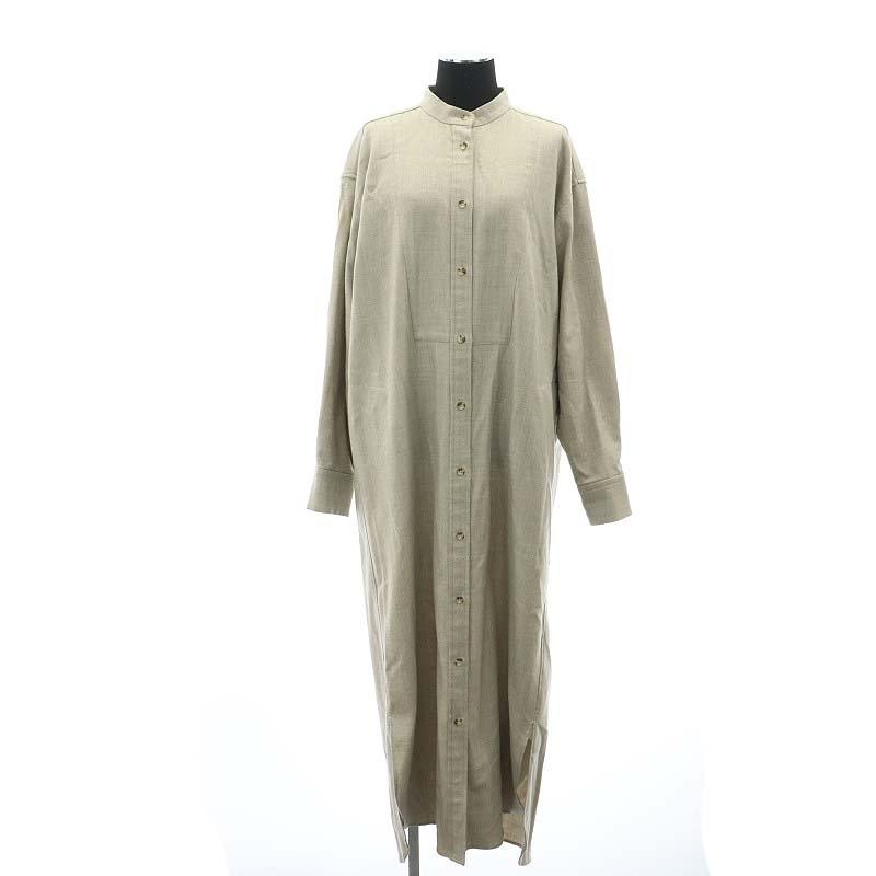 ドレステリア DRESSTERIOR ブザムシャツワンピース ロング 長袖