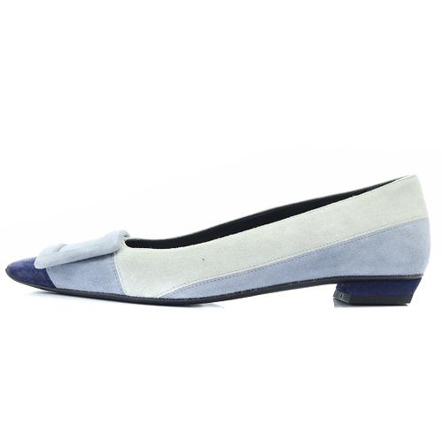 ロジェヴィヴィエ ROGER VIVIER ベルヴィヴィエ スエード パンプス  