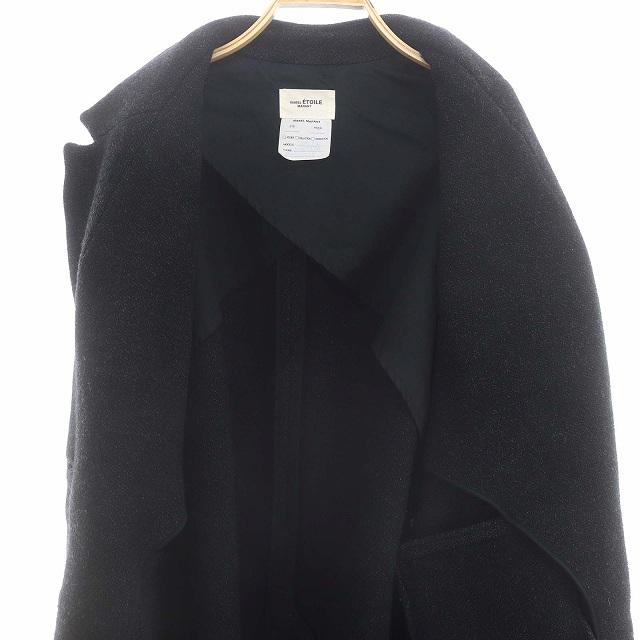 Isabel Marant Étoile 32 ノーカラーボアコート Isabel Marant Étoile