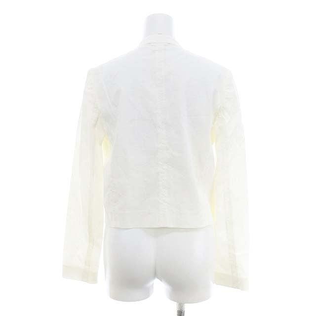 セオリー theory ECO CRUNCH WASH COLLARLESS JKT ノーカラー 