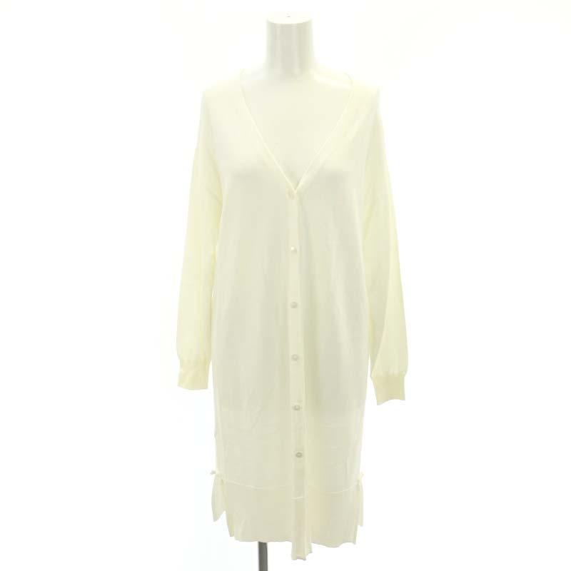 トッカ TOCCA ハイゲージニットロングカーディガン 長袖 Vネック  