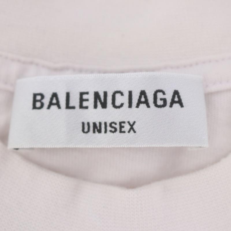 BALENCIAGA バレンシアガ ロゴTシャツ 半袖 コットン プリント S  