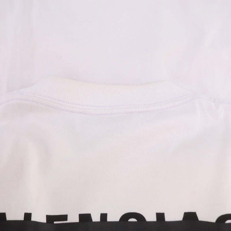 BALENCIAGA バレンシアガ ロゴTシャツ 半袖 コットン プリント S  