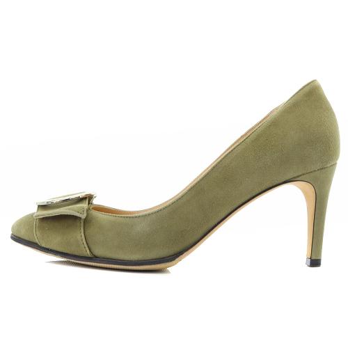 セルジオロッシスエード緑