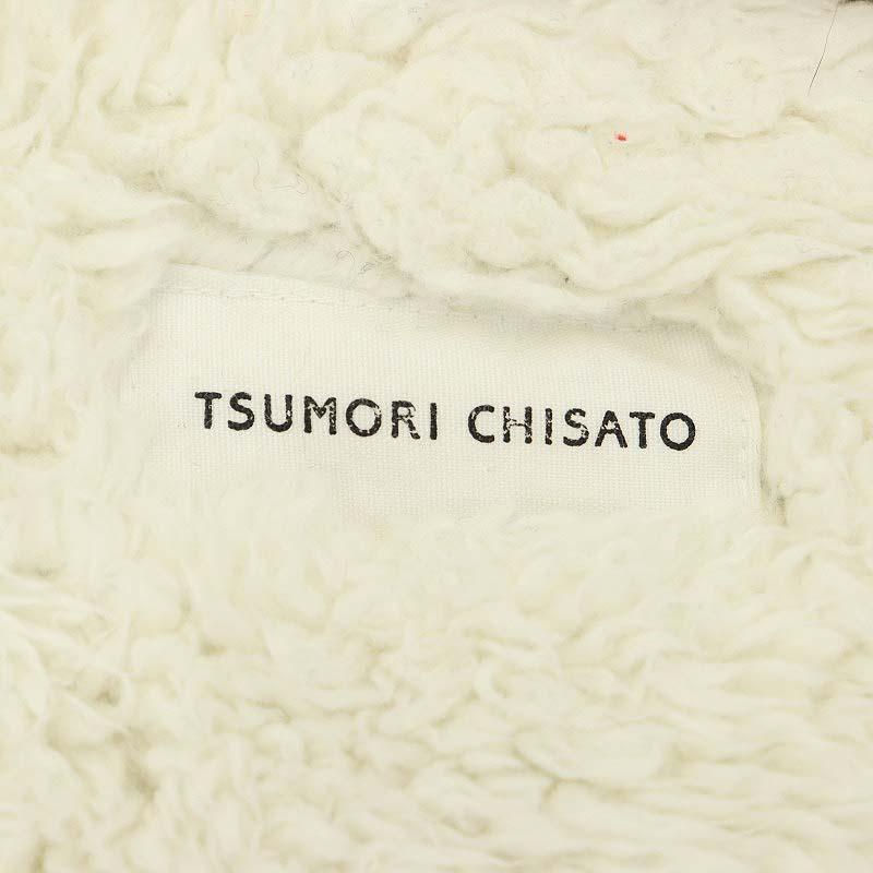 ツモリチサトドレス TSUMORI CHISATO DRESS ボアジャケット ウール混 2 M 茶 ブラウン /SY ■OS レディース｜vectorpremium｜03