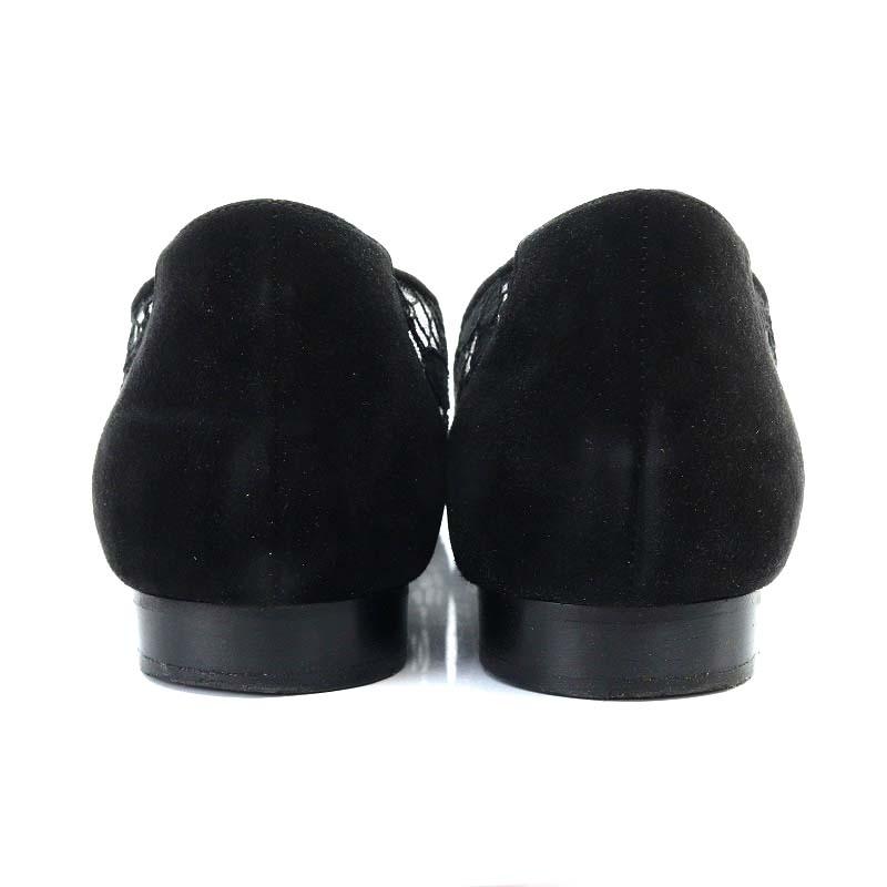 マノロブラニク フラットパンプス サイズ33 ブラック系