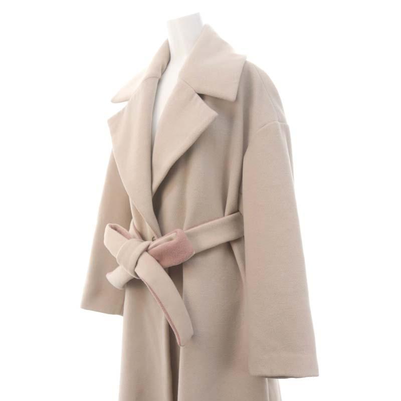 ハーリップトゥ Herlipto Two Tone Belted Dress Coat コート 
