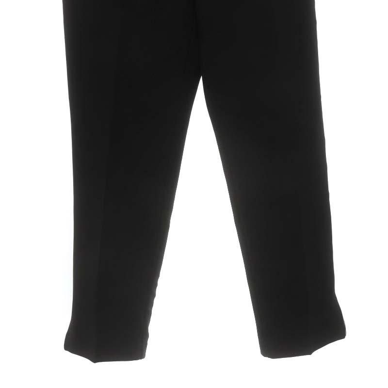 ellaエラ　キャロットパンツ黒S テーパードスラックス ellaエラ キャロットパンツ黒S テーパードスラックス