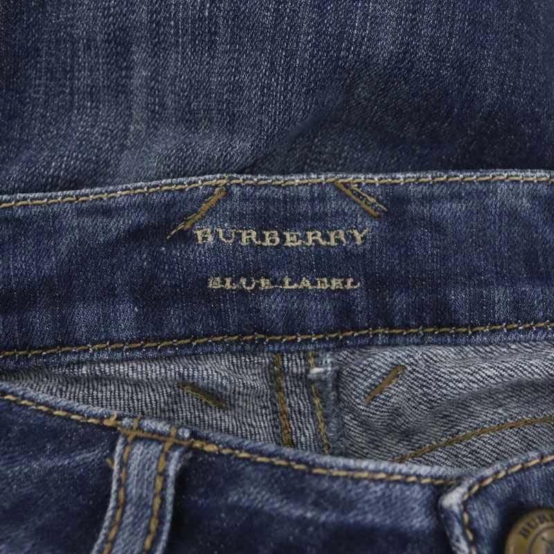 バーバリーブルーレーベル BURBERRY BLUE LABEL デニムパンツ ジーンズ 24 インディゴ /MF ■OS レディース｜vectorpremium｜03