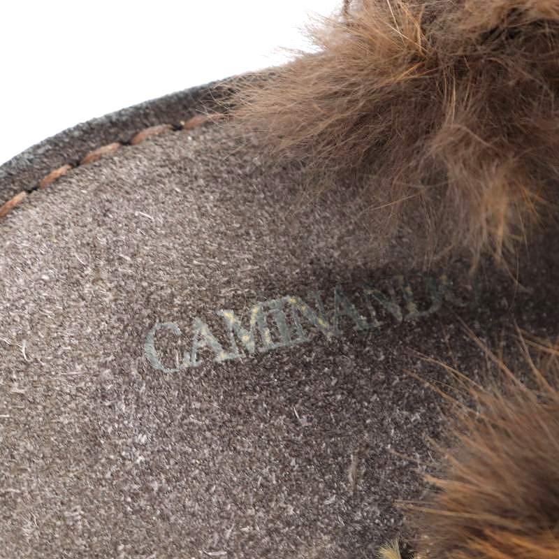 カミナンド caminando LAppartement別注 FUR SANDAL ファーサンダル
