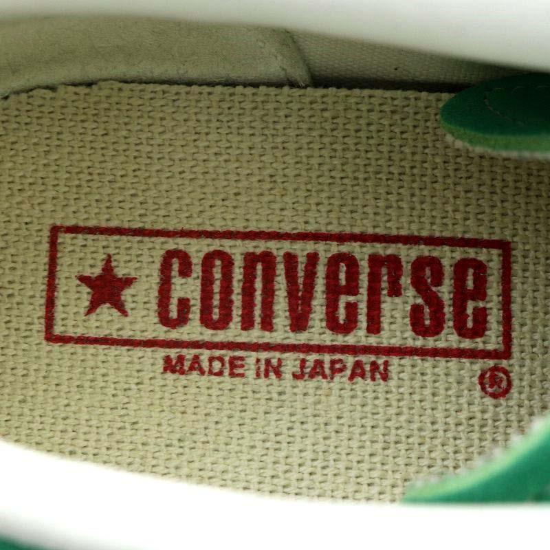 コンバース CONVERSE MADE IN JAPAN ONE STAR スニーカー ローカット スエード 4.5 23cm 緑色 グリーン /YO7 ■SH レディース｜vectorpremium｜05