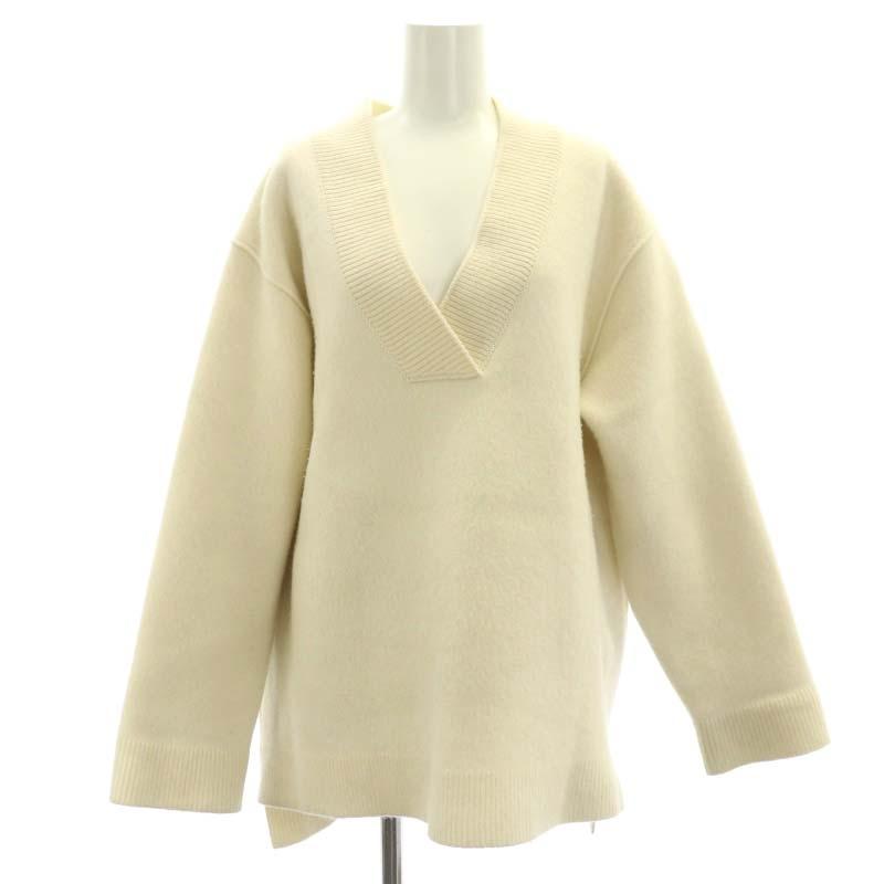 カオス ウールチャンキーニット セーター 長袖 Vネック F オフホワイト カオス CHAOS ウールチャンキーニット セーター 長袖 Vネック F