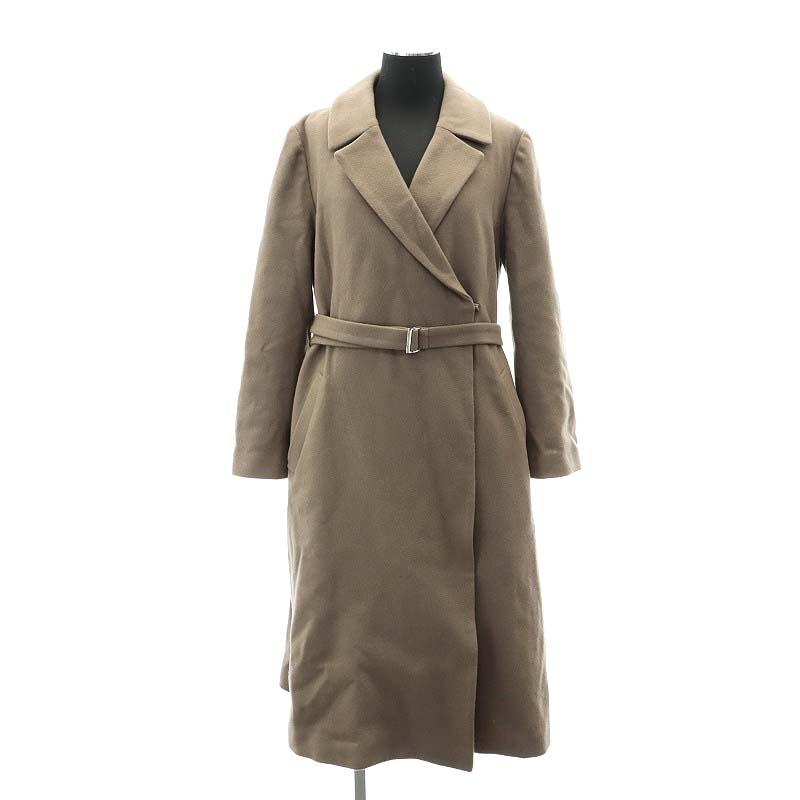 新品未使用アプワイザーリッシェロングコートベルテッドカラーコート