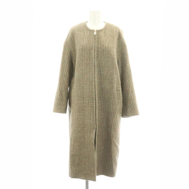 フレームワーク Framework ウールシャギークルーネックコート ノー