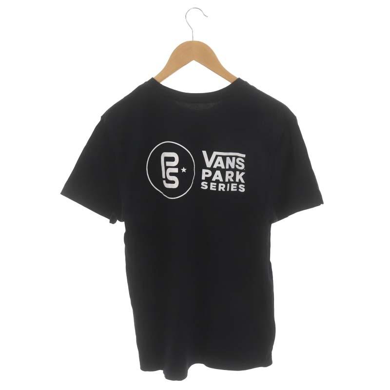 バンズ VANS バックプリントTシャツ カットソー 半袖 M 黒 白 ブラック ホワイト /ES ■OS ■SH メンズ｜vectorpremium｜02