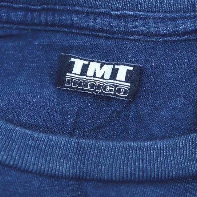 ティーエムティー TMT FREETMTインディゴTシャツ カットソー 半袖 S 青 ブルー /HK ■OS ■SH メンズ｜vectorpremium｜03