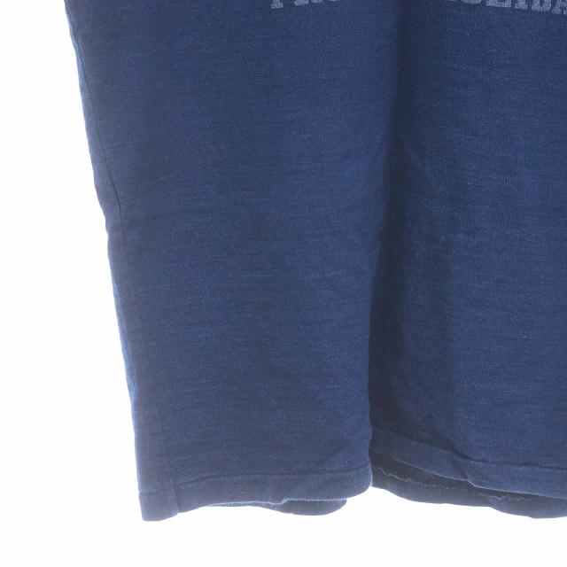 ティーエムティー TMT FREETMTインディゴTシャツ カットソー 半袖 S 青 ブルー /HK ■OS ■SH メンズ｜vectorpremium｜05