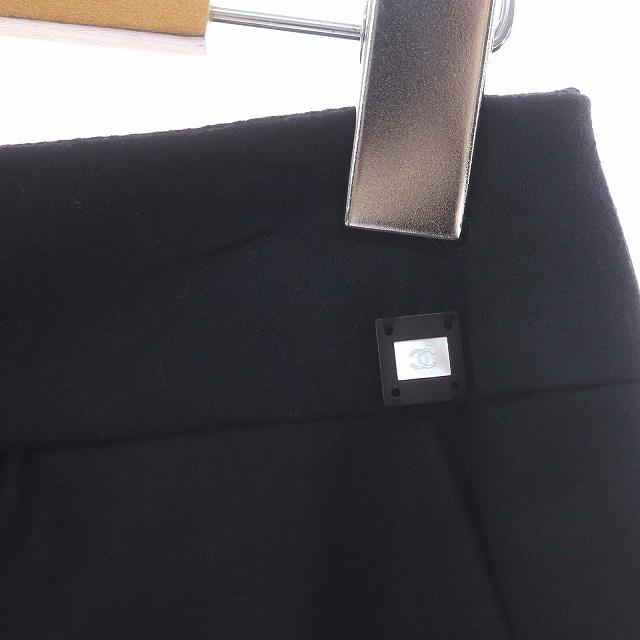 シャネル CHANEL ココマーク ウールカシミヤ マーメイドスカート 膝丈  