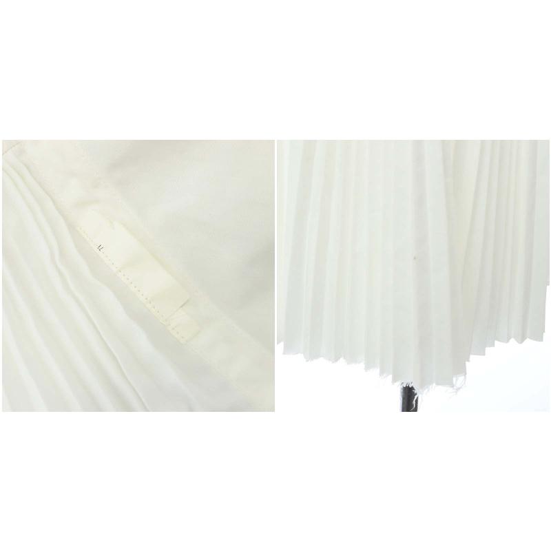 サカイ sacai プリーツシャツワンピース ロング ミモレ 長袖 2 白  