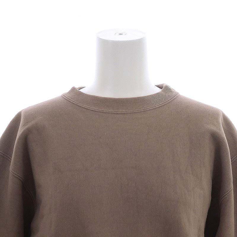 オオシマレイ OSHIMA REI REVERSE WEAVE SHORT P/O スウェット 