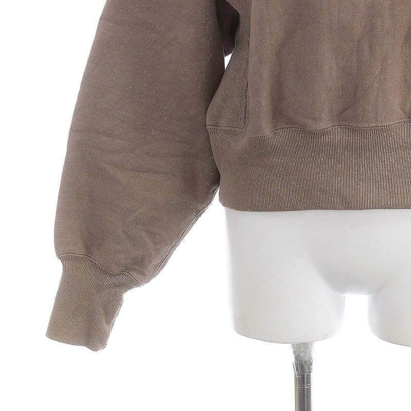 オオシマレイ OSHIMA REI REVERSE WEAVE SHORT P/O スウェット 