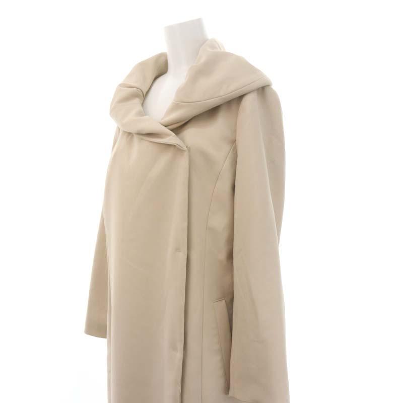 アナイ ANAYI スプリングコート 薄手 ロング 38 ベージュ /HS □OS