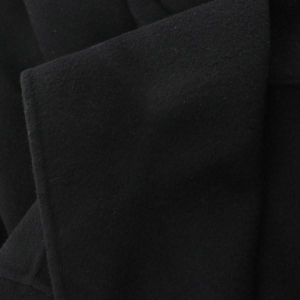 ロペ ROPE リッチリバーフードコート メルトン オーバーサイズ ベルト付 38 黒 ブラック /MY ■OS レディース｜vectorpremium｜08
