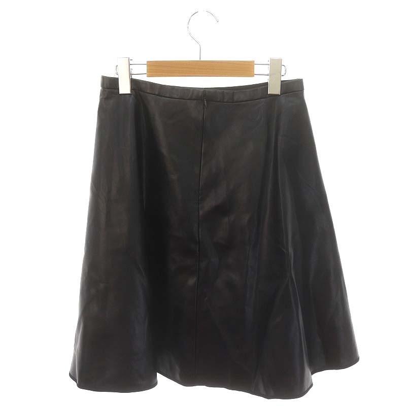 ザシークレットクロゼット The SECRETCLOSET フェイクレザースカート  