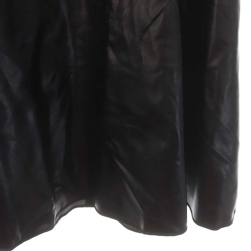 ザシークレットクロゼット The SECRETCLOSET フェイクレザースカート  