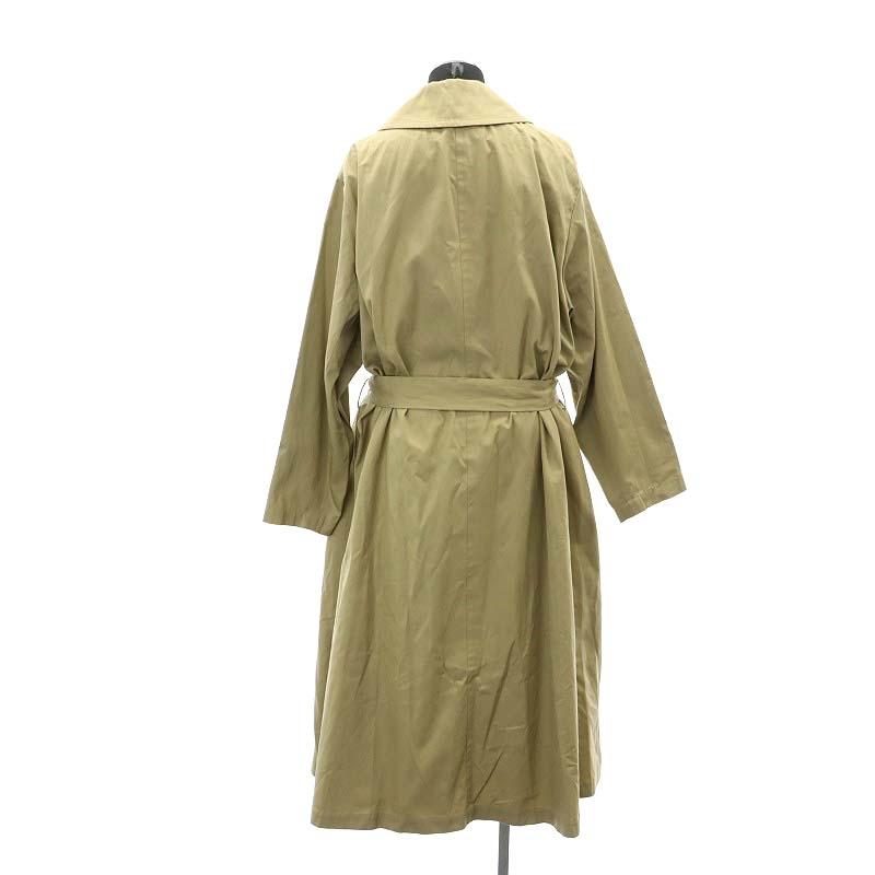 ミズイロインド mizuiro ind トレンチコート スプリングコート ロング  