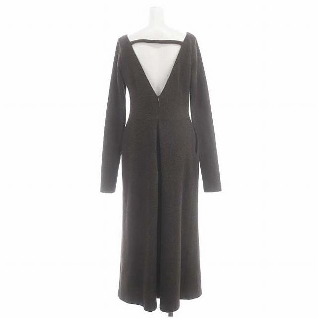 アンクレイヴ uncrave 23AW バックオープン ワンピース ロング 長袖 1  