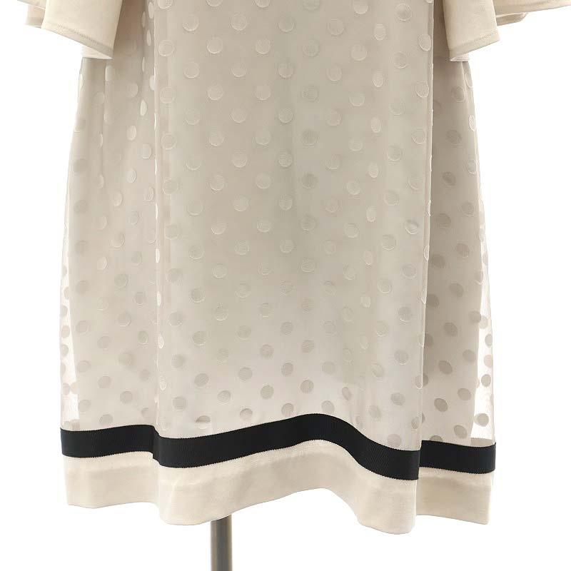 未使用品 トゥービーシック TO BE CHIC ドットオパールコンビ 