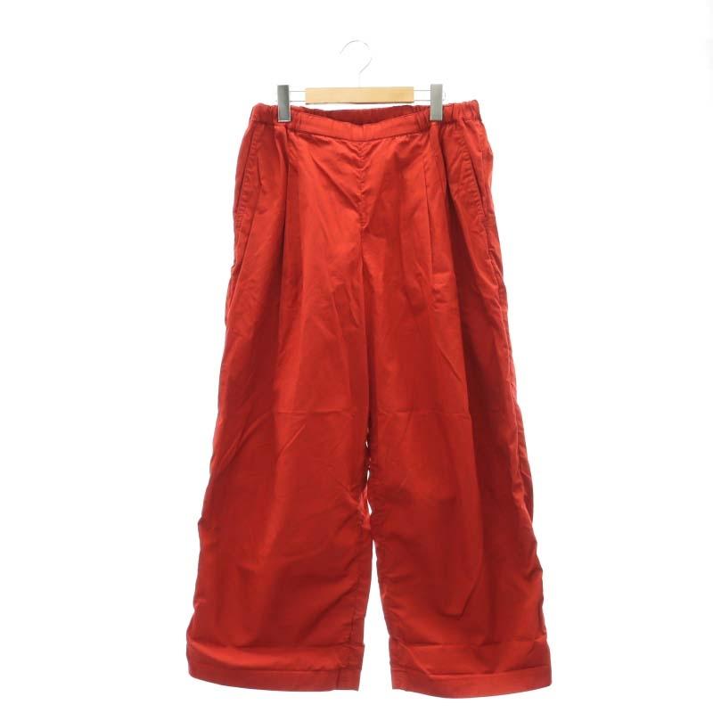 スズキ タカユキ suzuki takayuki ギャザーワイドパンツ イージー  