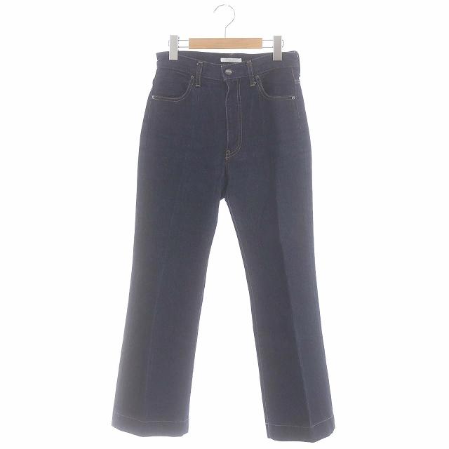 プラージュ Plage センタープレスデニムパンツ ジーンズ フレア 