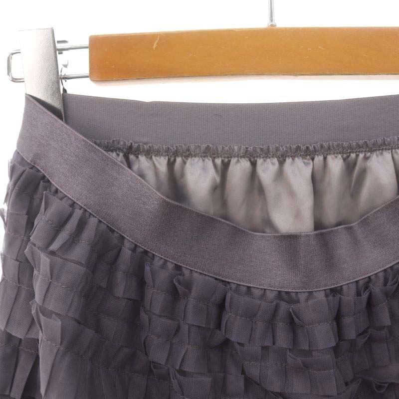 未使用品 スナイデル snidel 24SS ランダムチュールティアードスカート  