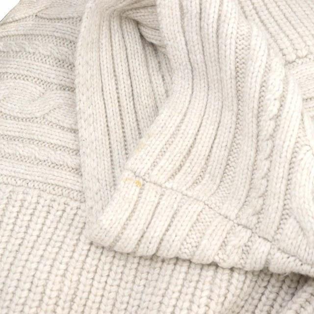 ウィルフリー willfully traverse cable half sleeve knit M/OP ニット 