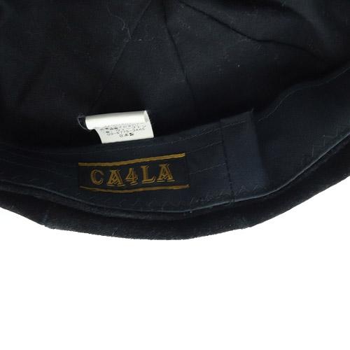 カシラ CA4LA スエード キャスケット 帽子 黒 ブラック /SR23 レディース｜vectorpremium｜07