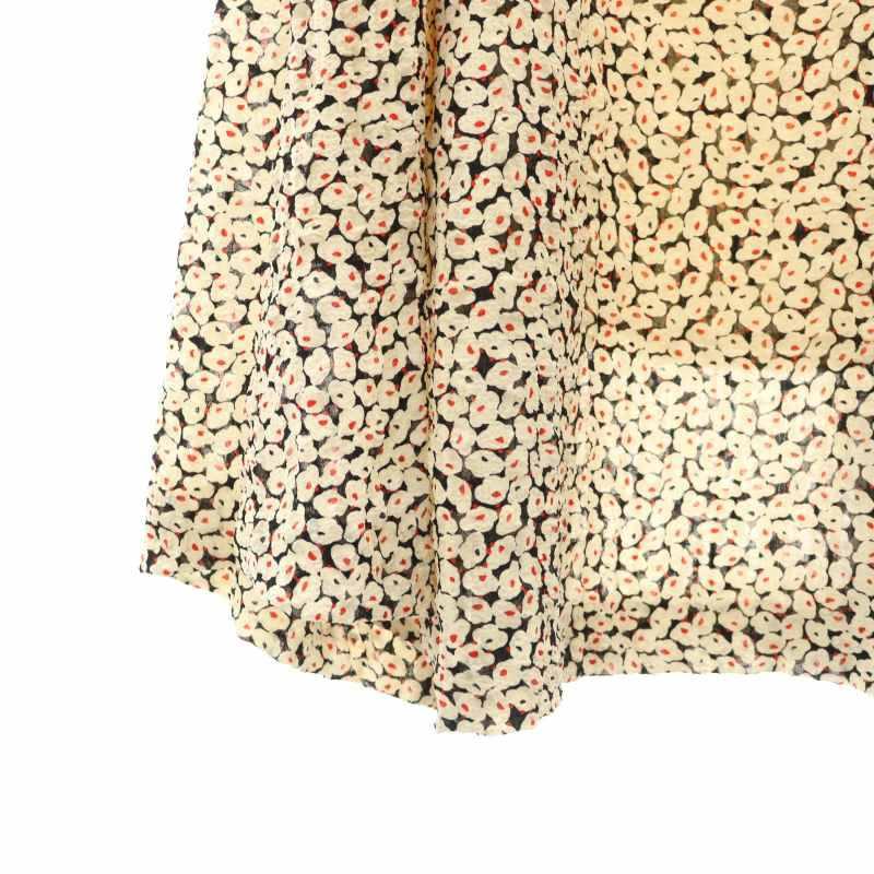 theory luxe 24SS ティアードスカート アイボリー 36 - フレアスカート