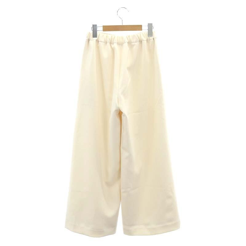プラージュ Plage 23AW Double Cloth Wide パンツ ワイド イージー 36  