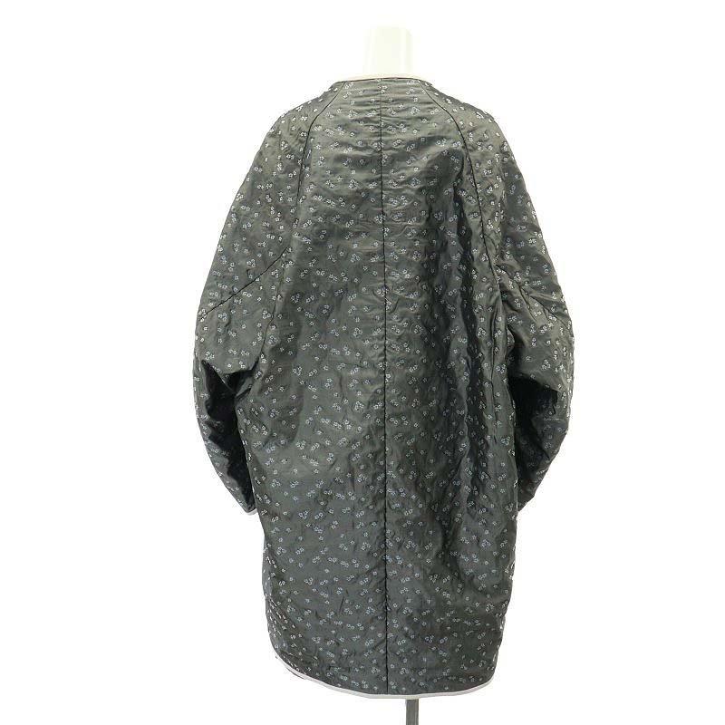 伊勢丹別注 Osmanthus Motif Jacquard Coat