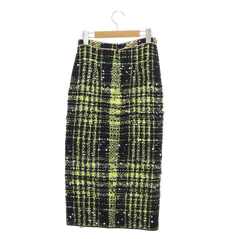 ヌメロヴェントゥーノ N°21 ツイード スカート ロング ミモレ丈 タイト  